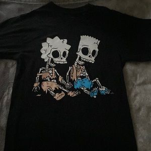 Simpsons black shirt